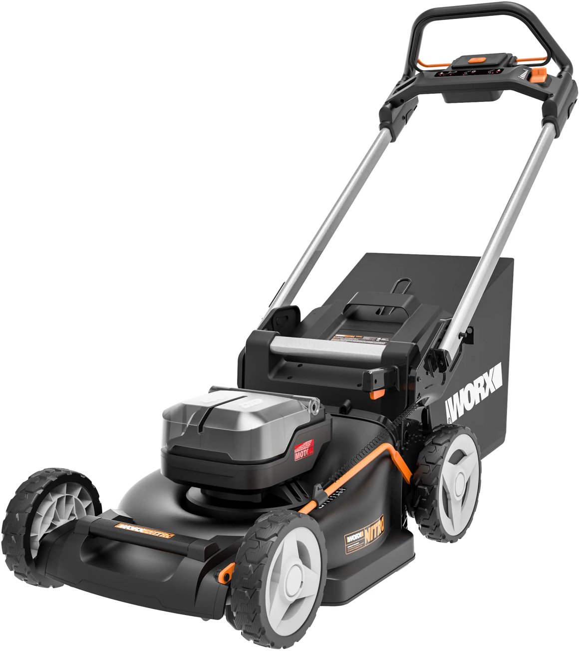 WORX Rotační sekačka AKU 40 V WG749E (2 × 4 Ah)