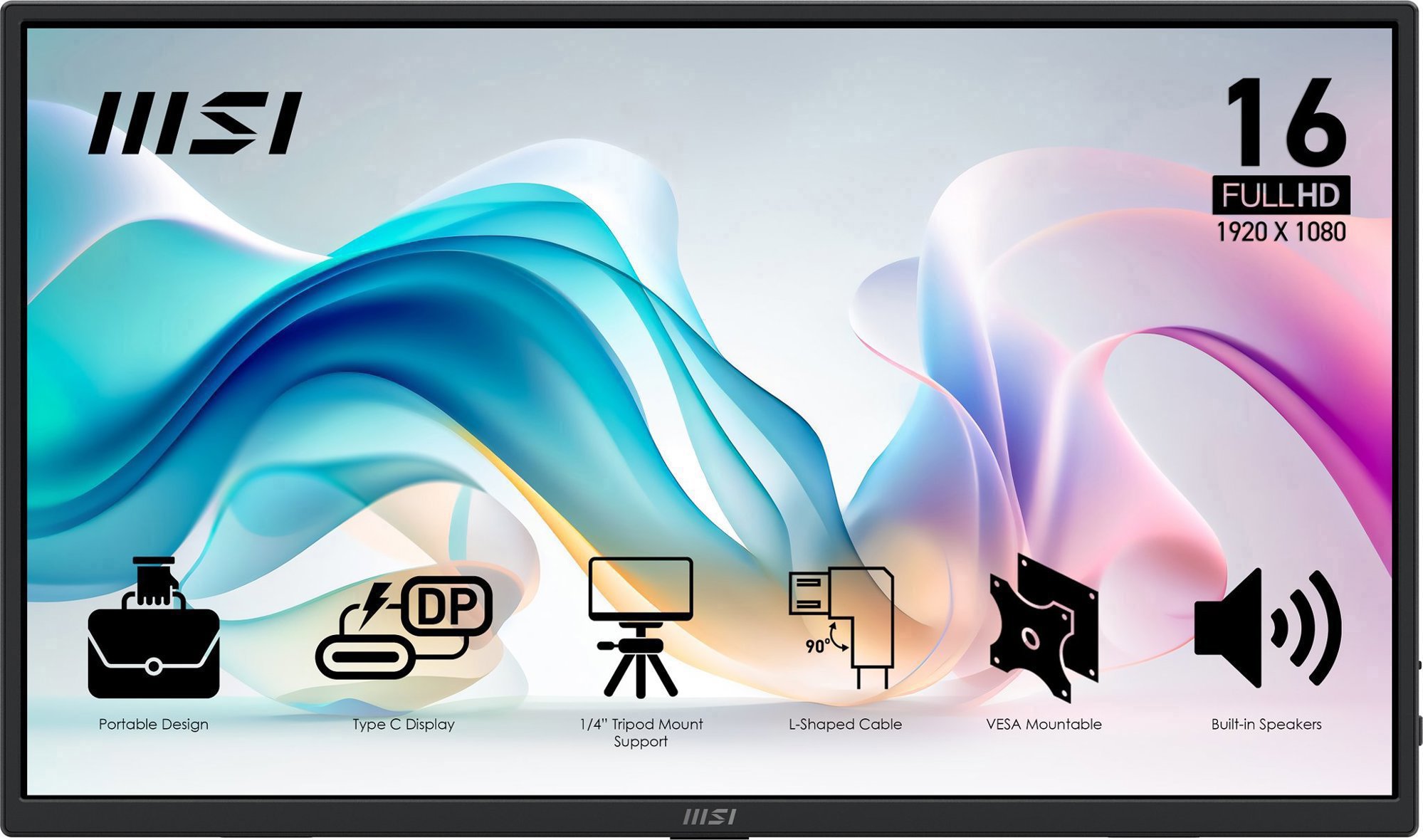 MSI PRO MP165 E6 15.6" monitor