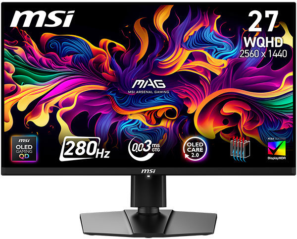 26.5" MSI MAG 271QP QD-OLED X28