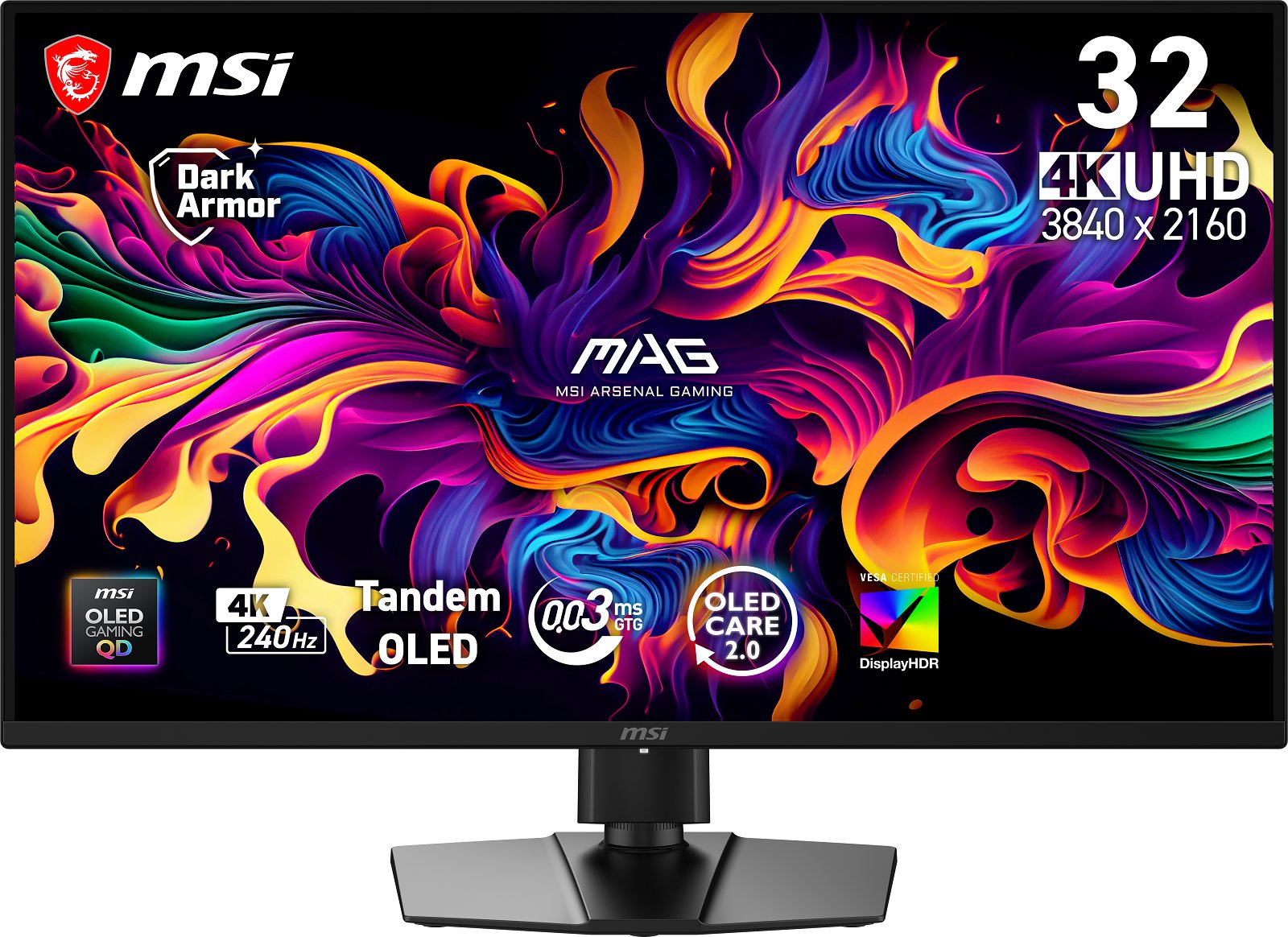 31.5" MSI MAG 321UP QD-OLED X24