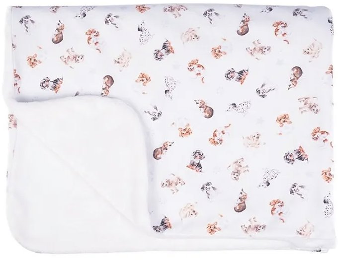 Wrendale Designs Dětská deka Štěňátka