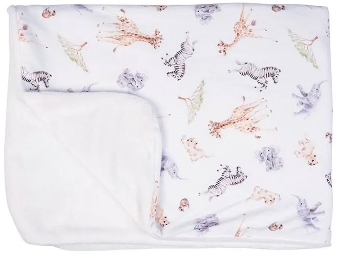 Wrendale Designs Dětská deka Africká zvířátka
