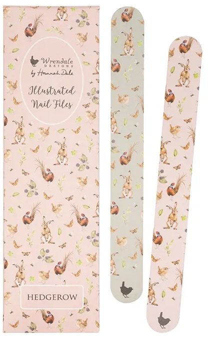 Wrendale Designs Sada pilníků 2 ks Zajíc a bažant
