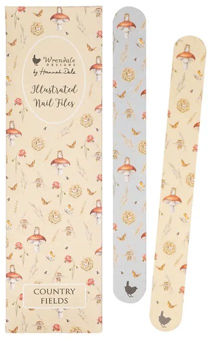 Wrendale Designs Sada pilníků 2 ks Myška a motýl