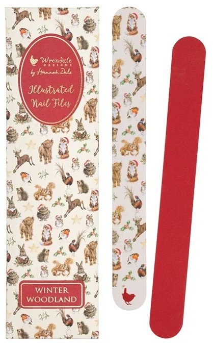 Wrendale Designs Sada pilníků 2 ks Vánoční les