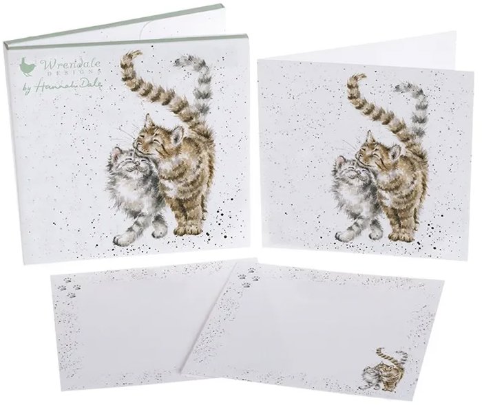 Sada přání a obálek Kočičky