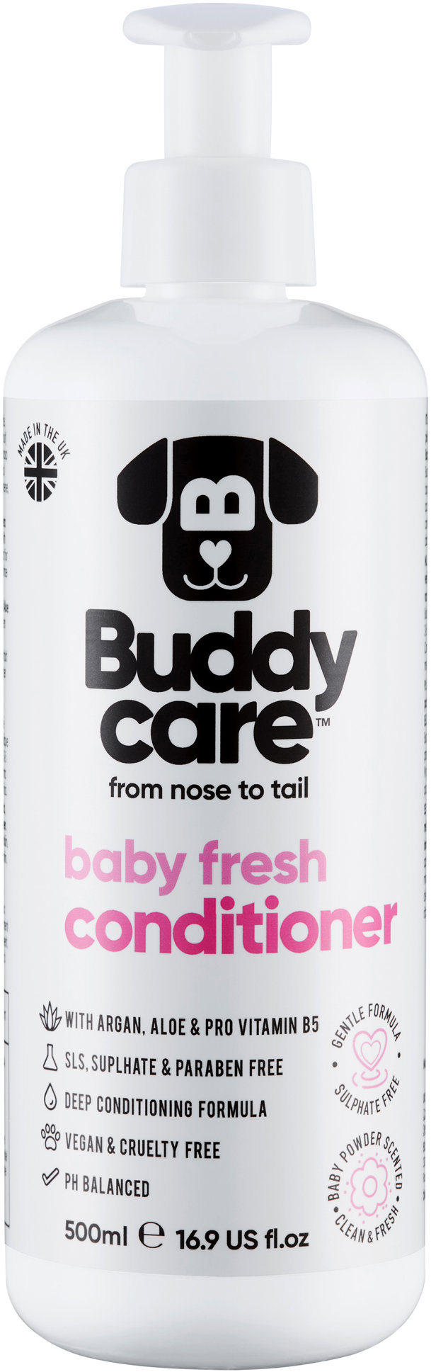 Buddycare Kondicionér pro psy Baby Fresh 500 ml