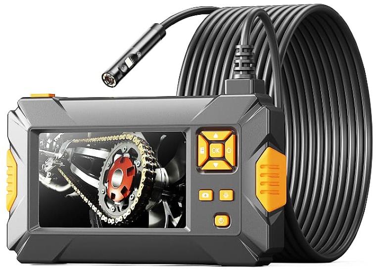 W-STAR Inspekční kamera endoskopická WSP130 délka 5 m LCD dispaly 1080P HD