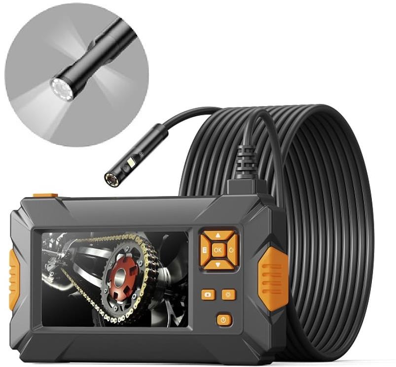 W-STAR Inspekční kamera endoskopická WSP130 délka 5 m LCD display 1080P HD
