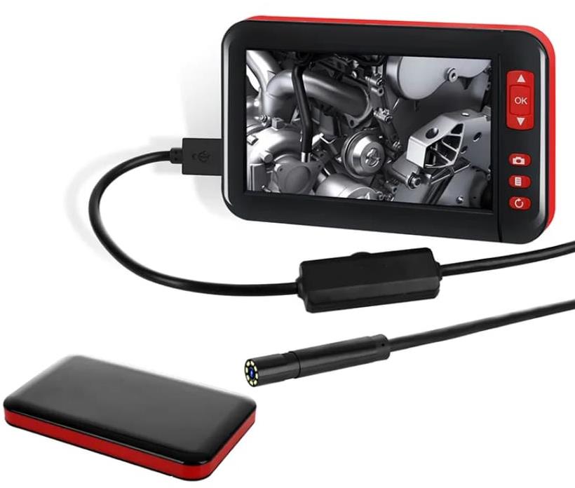 W-STAR Inspekční kamera WSP20 4,3 délka 5 m LCD display 1080P HD