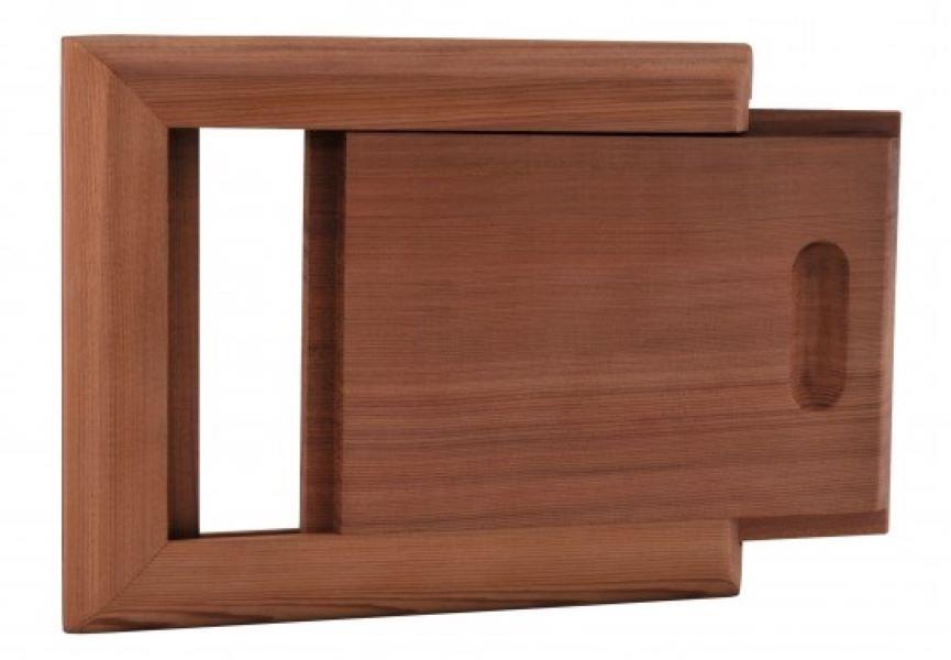 SENTIOTEC Ventilace sauny - posuvná, cedr