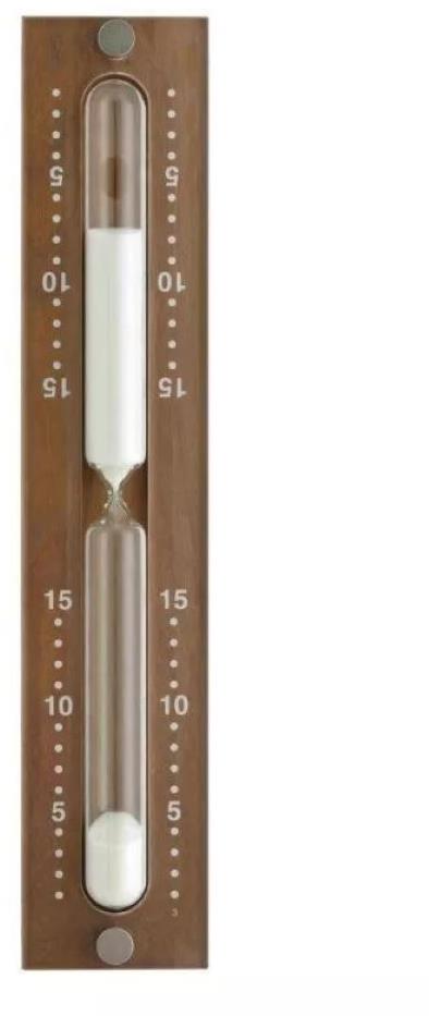 ELIGA Přesýpací hodiny do sauny - bílý písek, 15 min