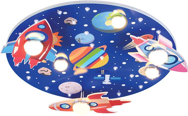 Aca Decor LED dětské stropní svítidlo Kosmos