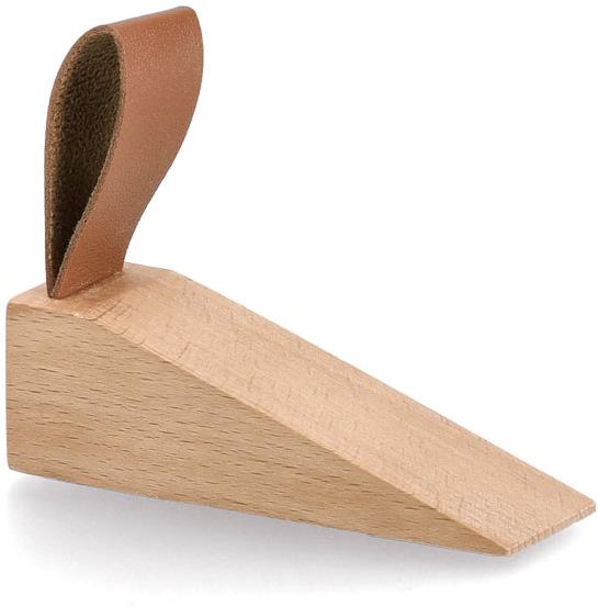 ZELLER Zarážka dveří dřevěný klín 11 × 3,5 × 3 cm