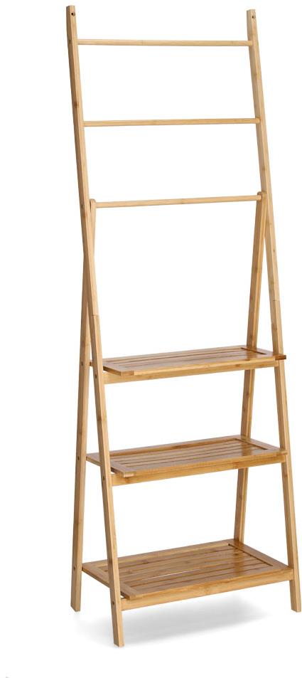 Koupelnový regál ZELLER z bambusu s třemi policemi