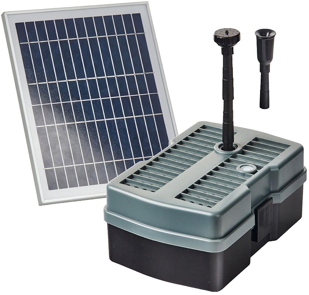 Heissner Solární podvodní filtrace do 1 m3, UV 5 W, čerpadlo 600 l/h SFU600UV-00