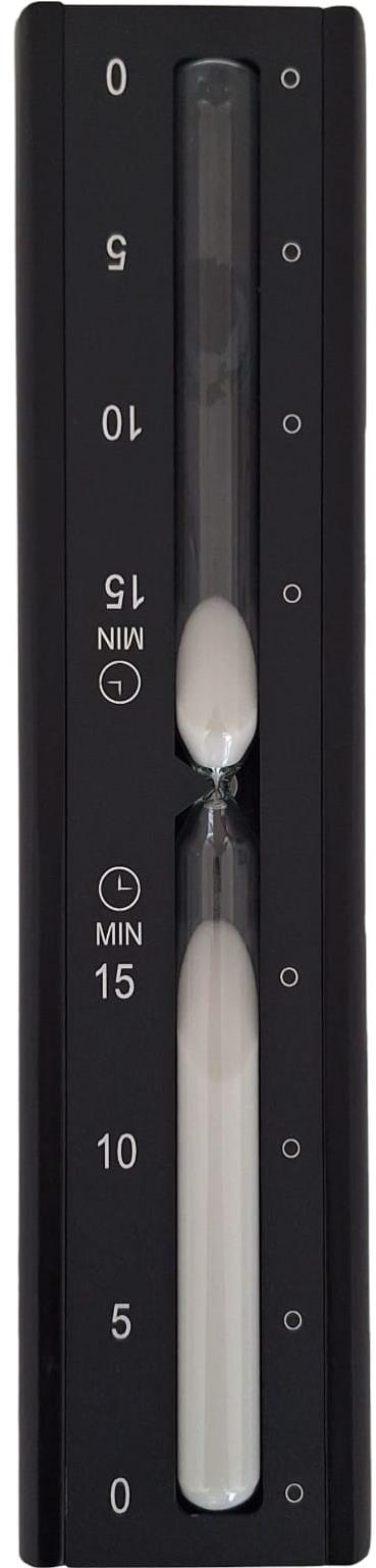 NATUR Přesýpací hodiny do sauny - bílý písek, 15 min