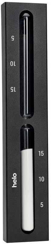 HELLO Brillant Black Přesýpací hodiny do sauny, 15 min