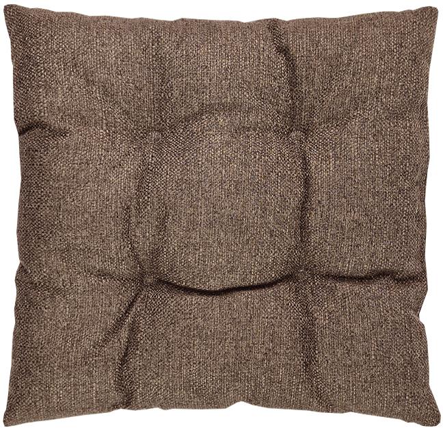 4sleep Sedák na židli 45 × 45 cm Artemis – hnědý