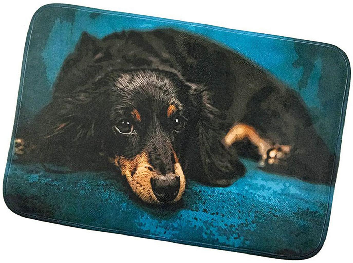 Excellent Protiskluzová podložka Dog - Jezevčík 40 × 60 cm
