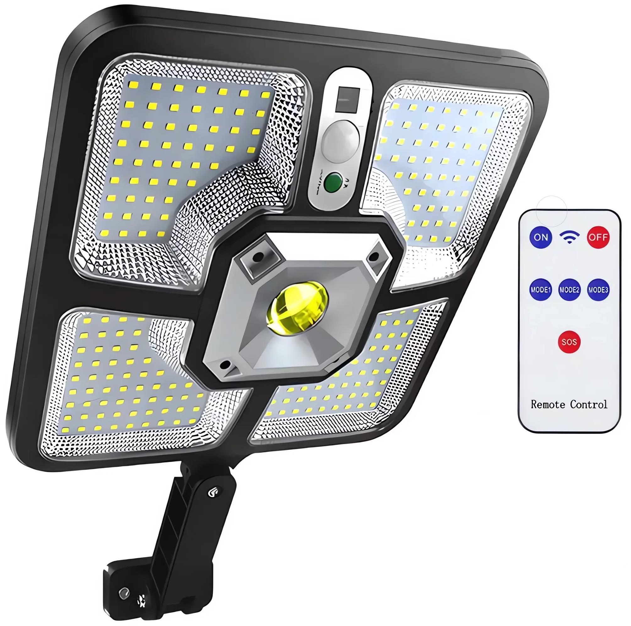 Pronett XJ4935 LED Solární lampa 600 W soumraková, pohybový senzor