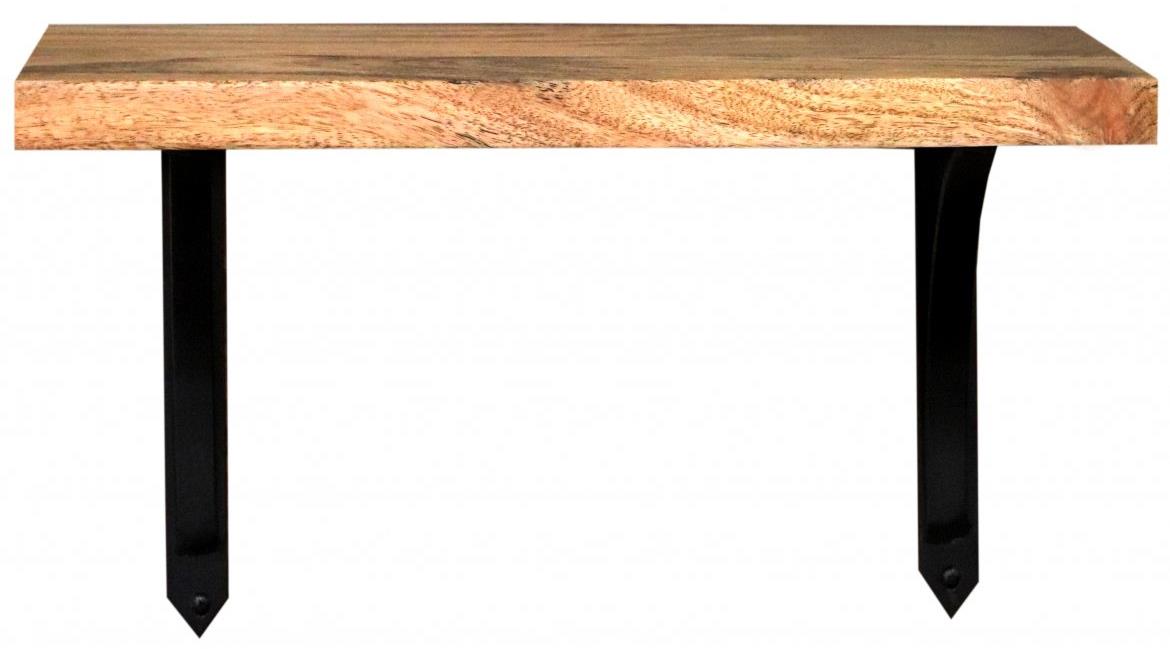 LAKŠMI Police na zeď Devi 50 x 22 cm z mangového dřeva