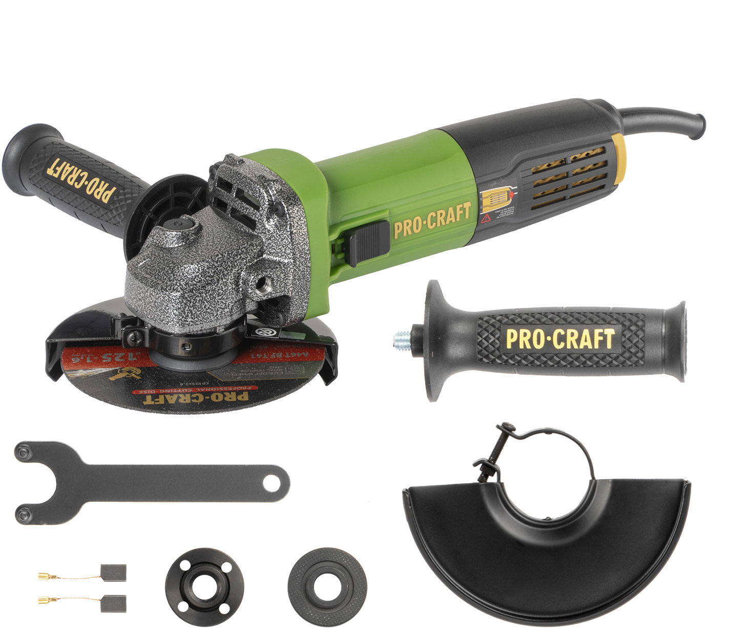PROCRAFT Úhlová bruska 125 mm PW1050