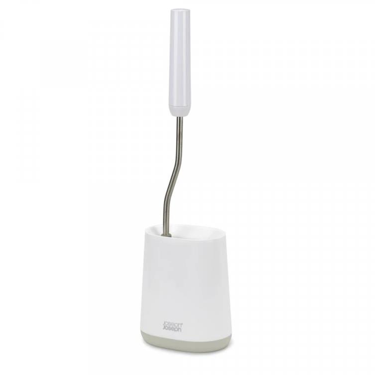JOSEPH JOSEPH WC štětka Duo Flex Lite 70568, bílá/sv.šedá