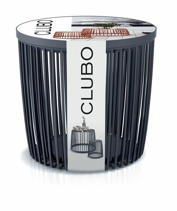 Prosperplast Set 2 univerzálních košů CLUBO 35 + 50 l, antracit