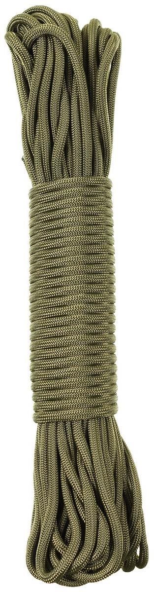 MFH Parachute cord 5 mm × 15,24 m zelené