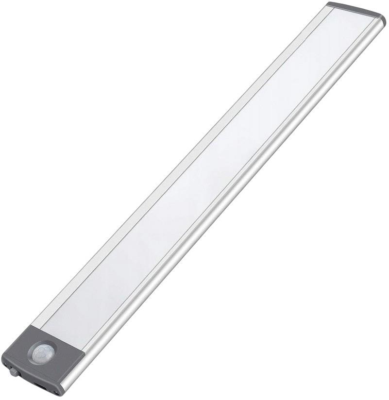Verk Coba 08365 Multifunkční LED osvětlení s pohybovým a soumrakovým senzorem 23 cm, bílé