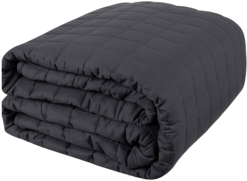 Ruhhy 24427 Zátěžová přikrývka antistresová 10 kg, 200 × 220 cm šedá