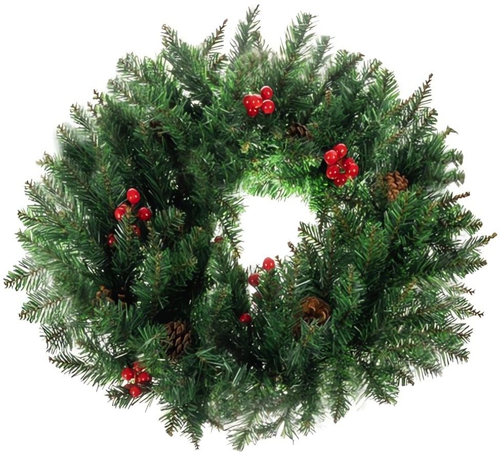 Ruhhy 22298 Vánoční věnec XXL, 60 cm