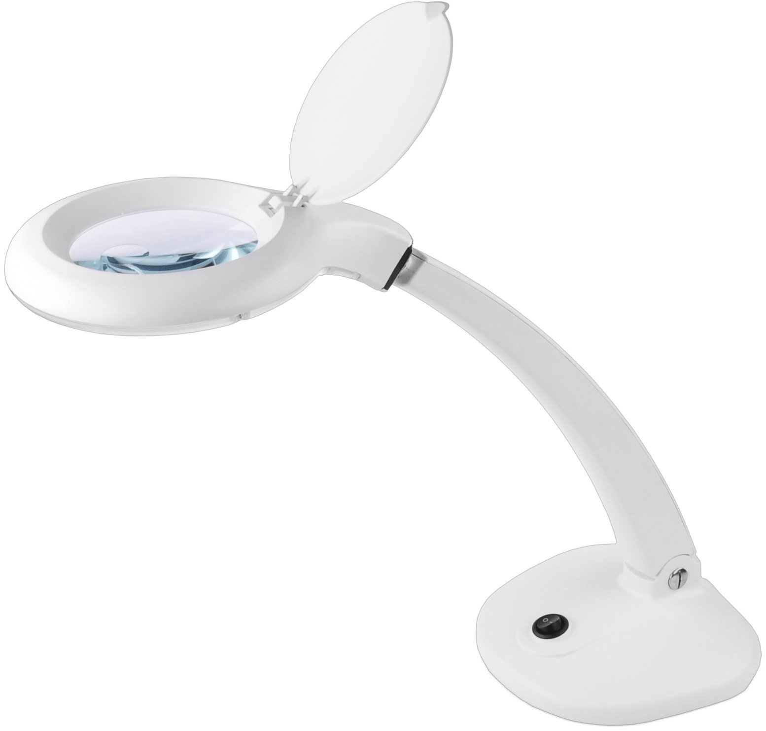 Rebel NAR0298-2 Stolní lampa s lupou 6W, 450 lm, 6500 K, bílá