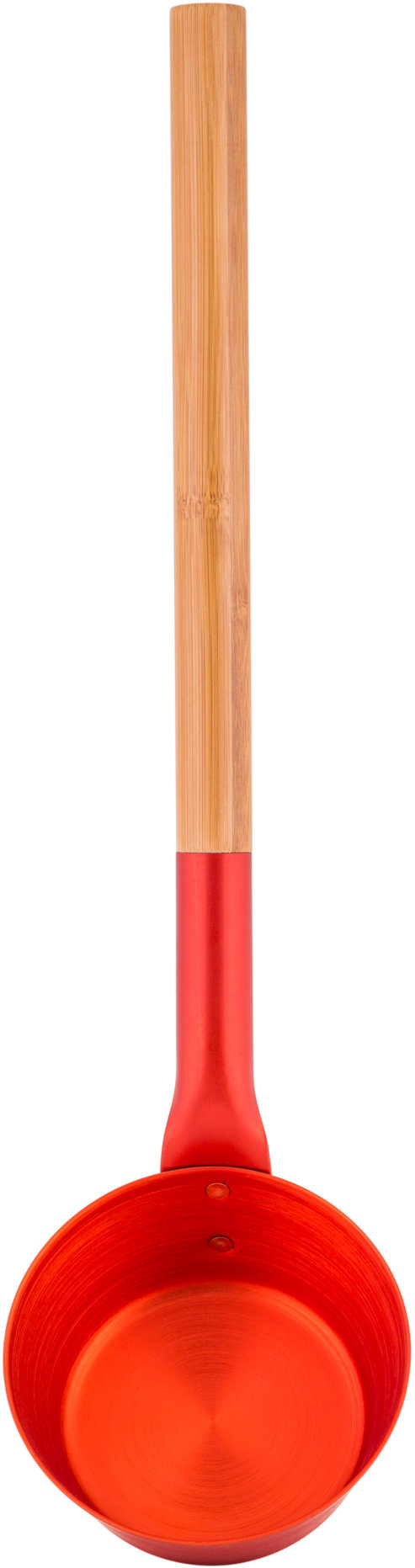 RENTO Naběračka hliník, cihlově oranžová
