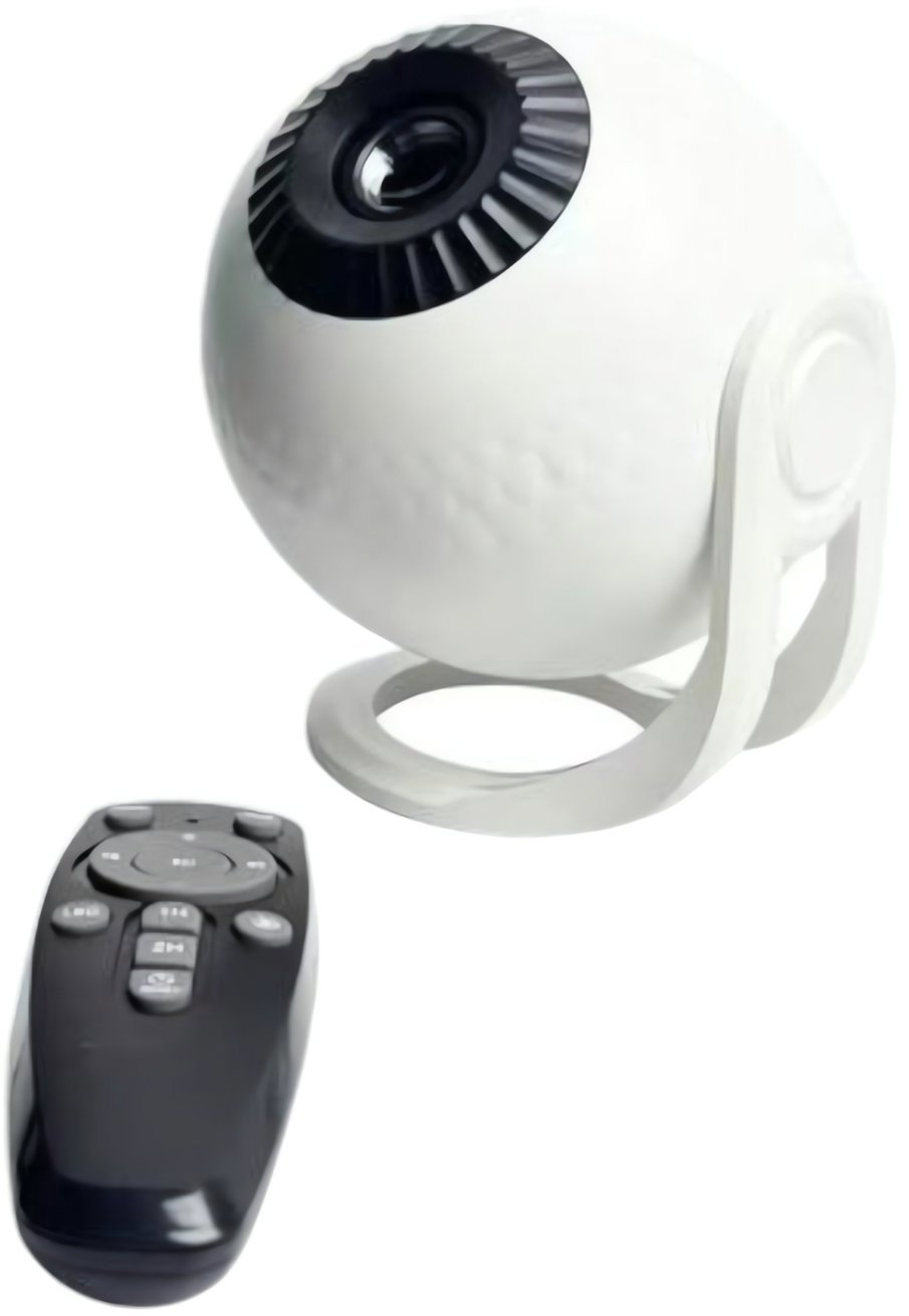 Verk 18313 Projektor noční oblohy, polární záře a galaxie 4K, bílý