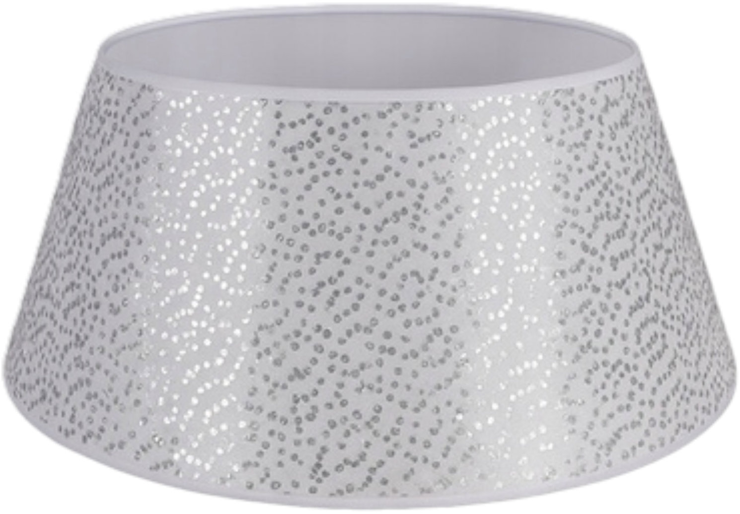 Ruhhy 25361 Obal na stojan vánočního stromku 60 × 22 cm, stříbrný
