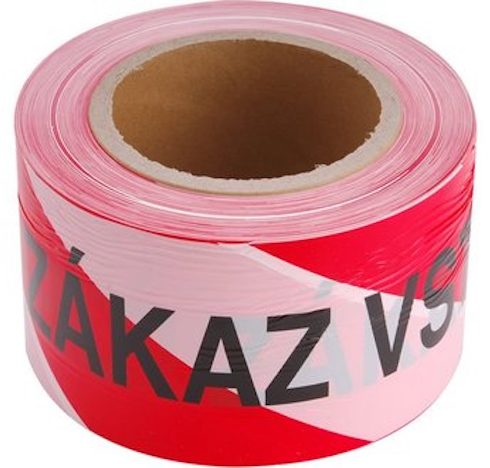 Extol Craft 9568 ZÁKAZ VSTUPU, 75 mm × 250 m, červeno-bílá