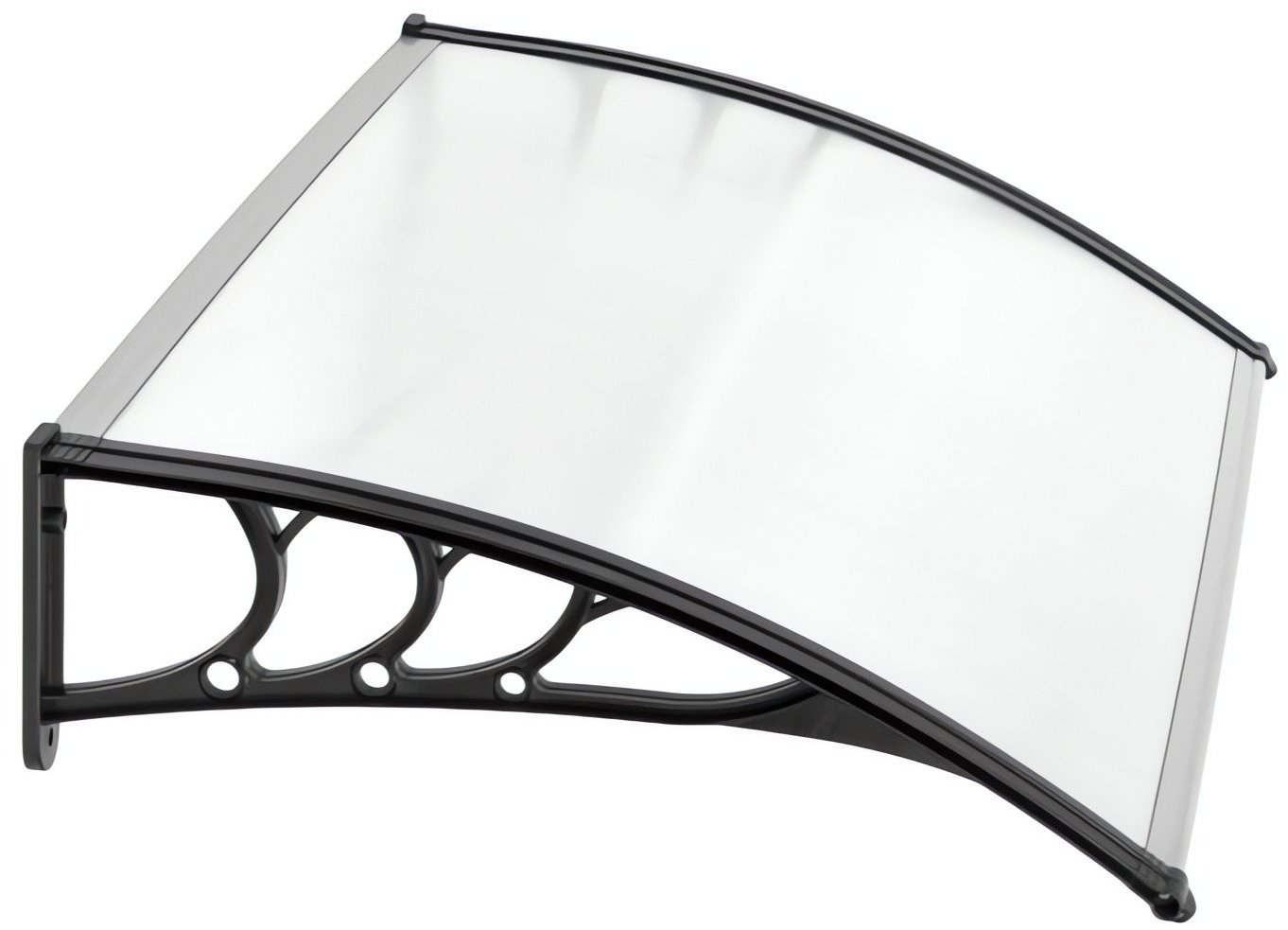 MultiGarden Stříška nad vchodové dveře z polykarbonátu 120 × 80 cm