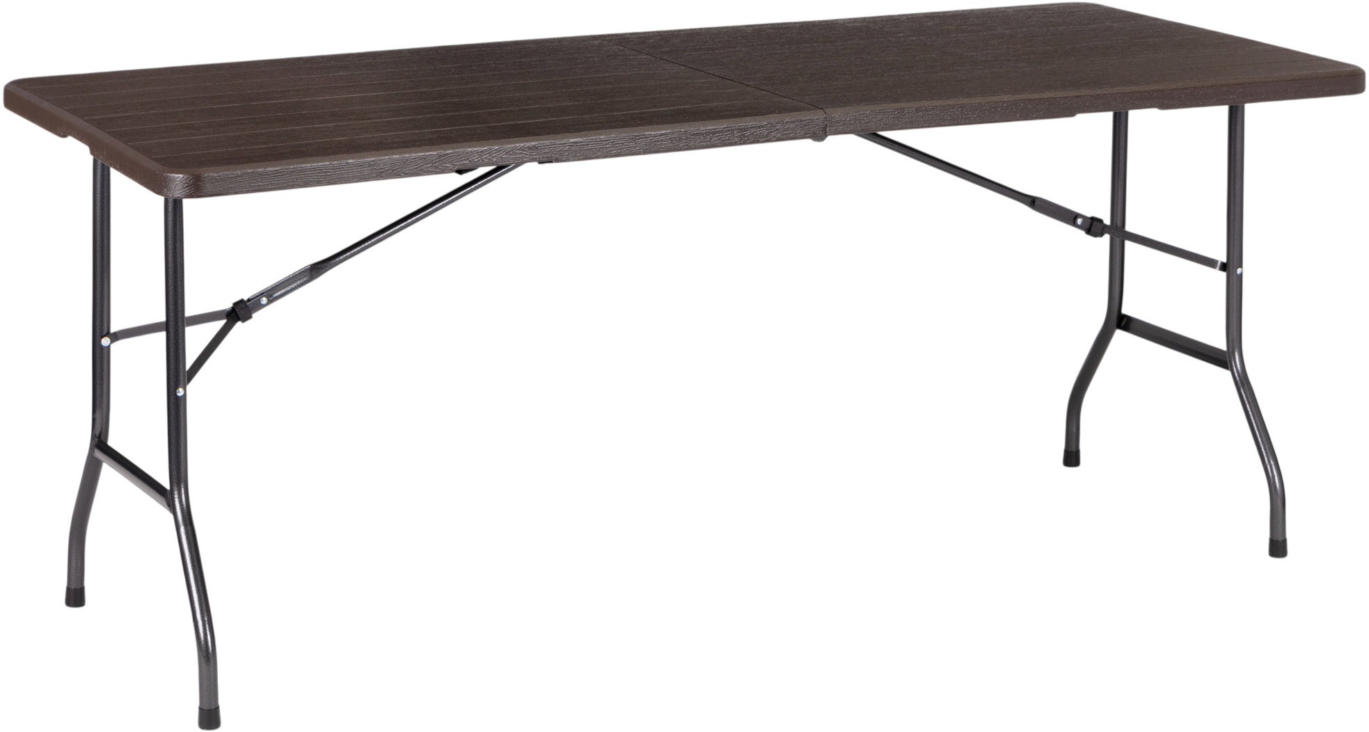 MultiGarden SZK-180B Skládací cateringový stůl 180 cm, hnědý