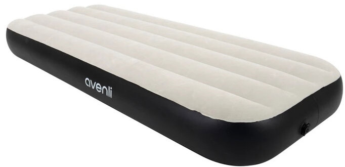 Avenli 24163 Nafukovací matrace 191 × 76 × 25 cm, černo-bílá