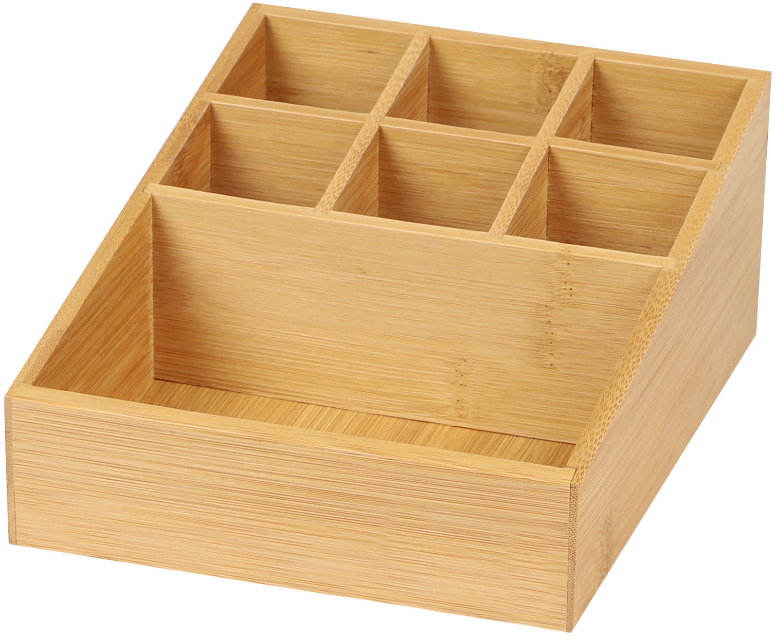 DOCHTMANN Bambusový organizér 17 × 9 × 21 cm