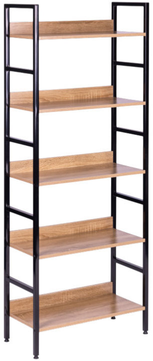 Vysoký regál ModernHome CWJ6028160CL s 5 policemi