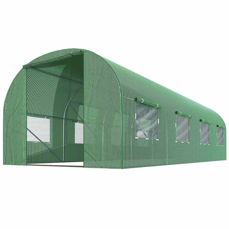 Plonos 4917-B Zahradní fóliovník 3 × 4,5 m, 140 g/m2, zelený