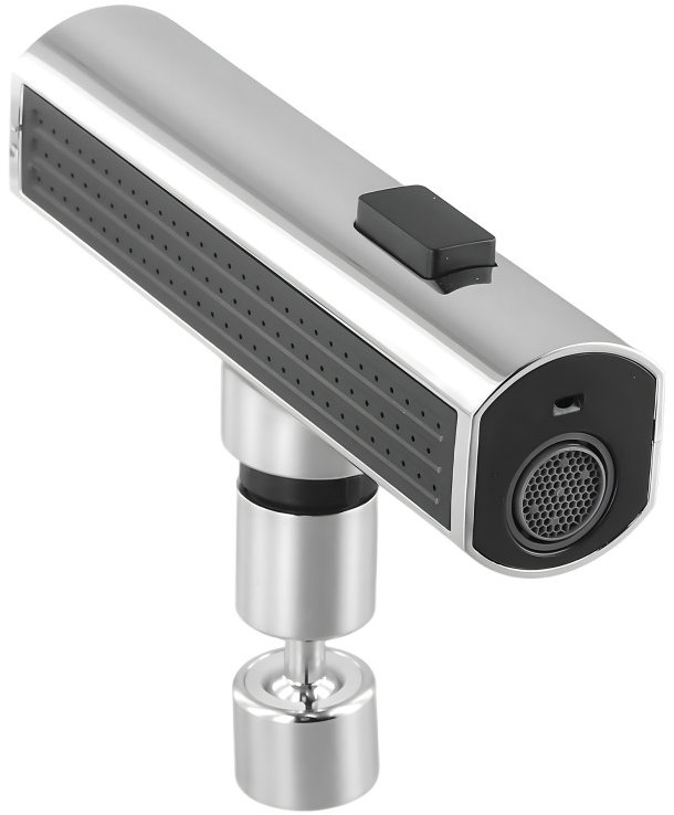 RealG 1063 Nástavec perlátoru na kuchyňský kohoutek, 3 funkce, chrom
