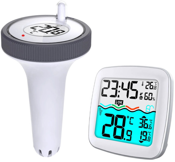 Berdsen BD-913 Meteostanice s bazénovým senzorem, bílá