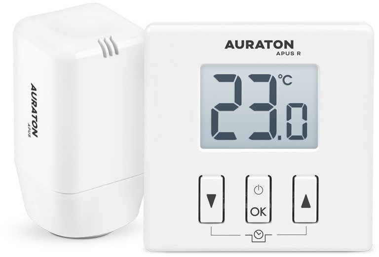 Auraton Apus SET bezdrátová hlavice s termostatem