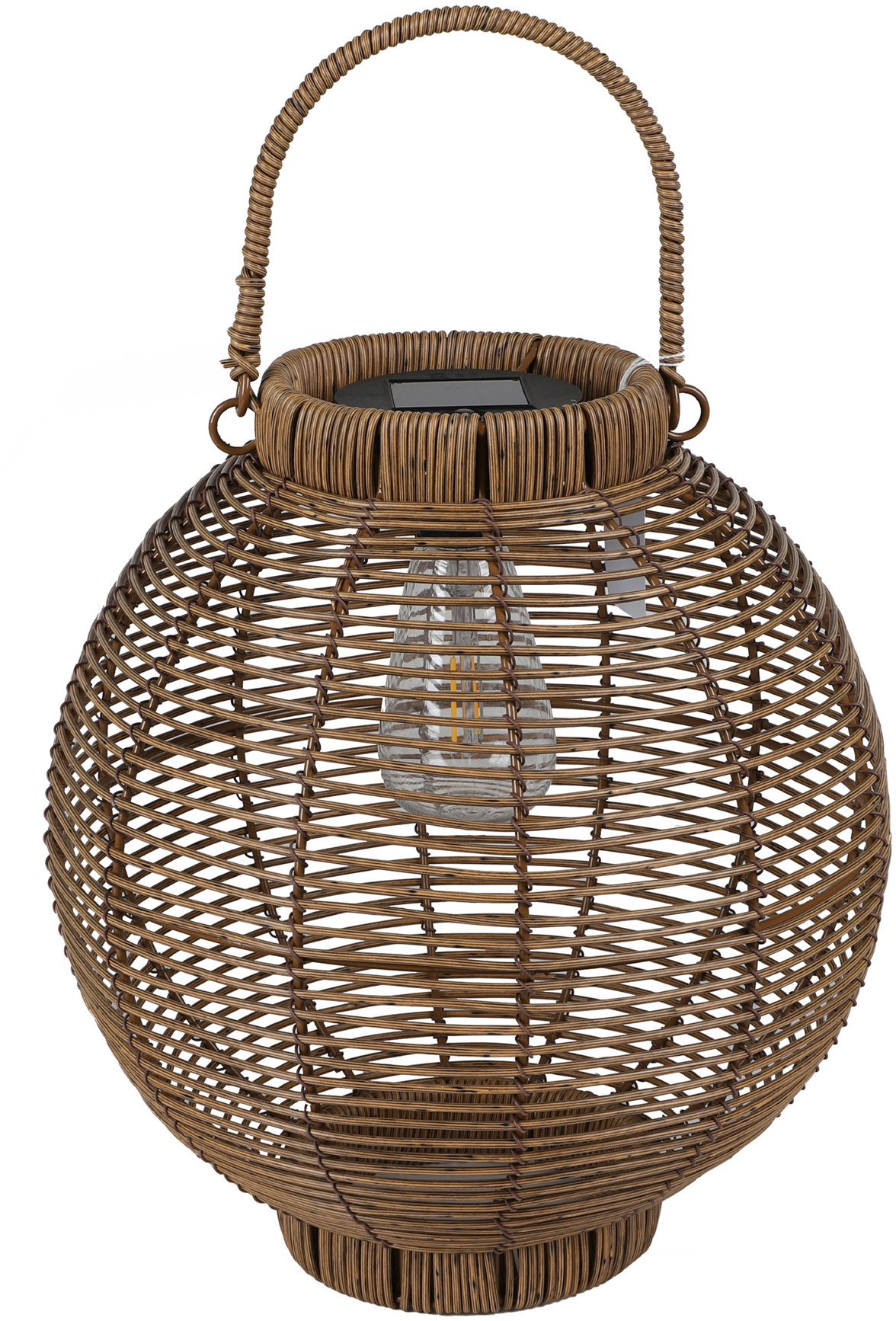 DOCHTMANN Solární lampion moderní 30 × 33 cm
