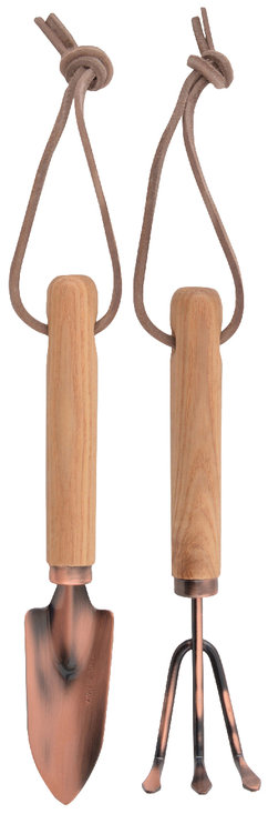 Esschert Design Mininářadí na zahradu, měděné