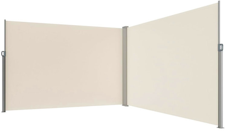 Luaro KX2865 Boční terasová markýza v kazetě 180 × 620 cm, béžová
